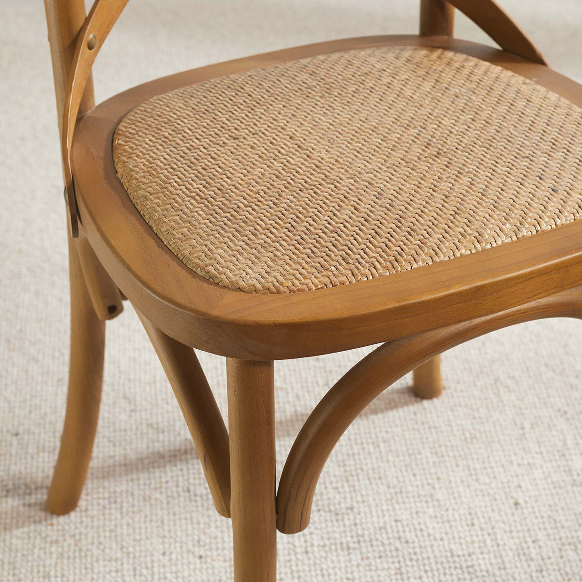 Gear Walnut Dining Side Chair (Set of 4) - Ornate Home