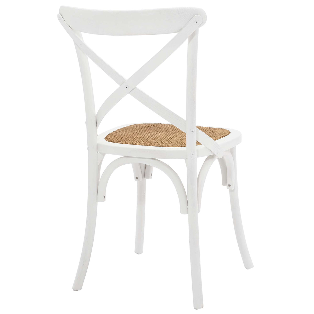 Gear White Dining Side Chair (Set of 4) - Ornate Home