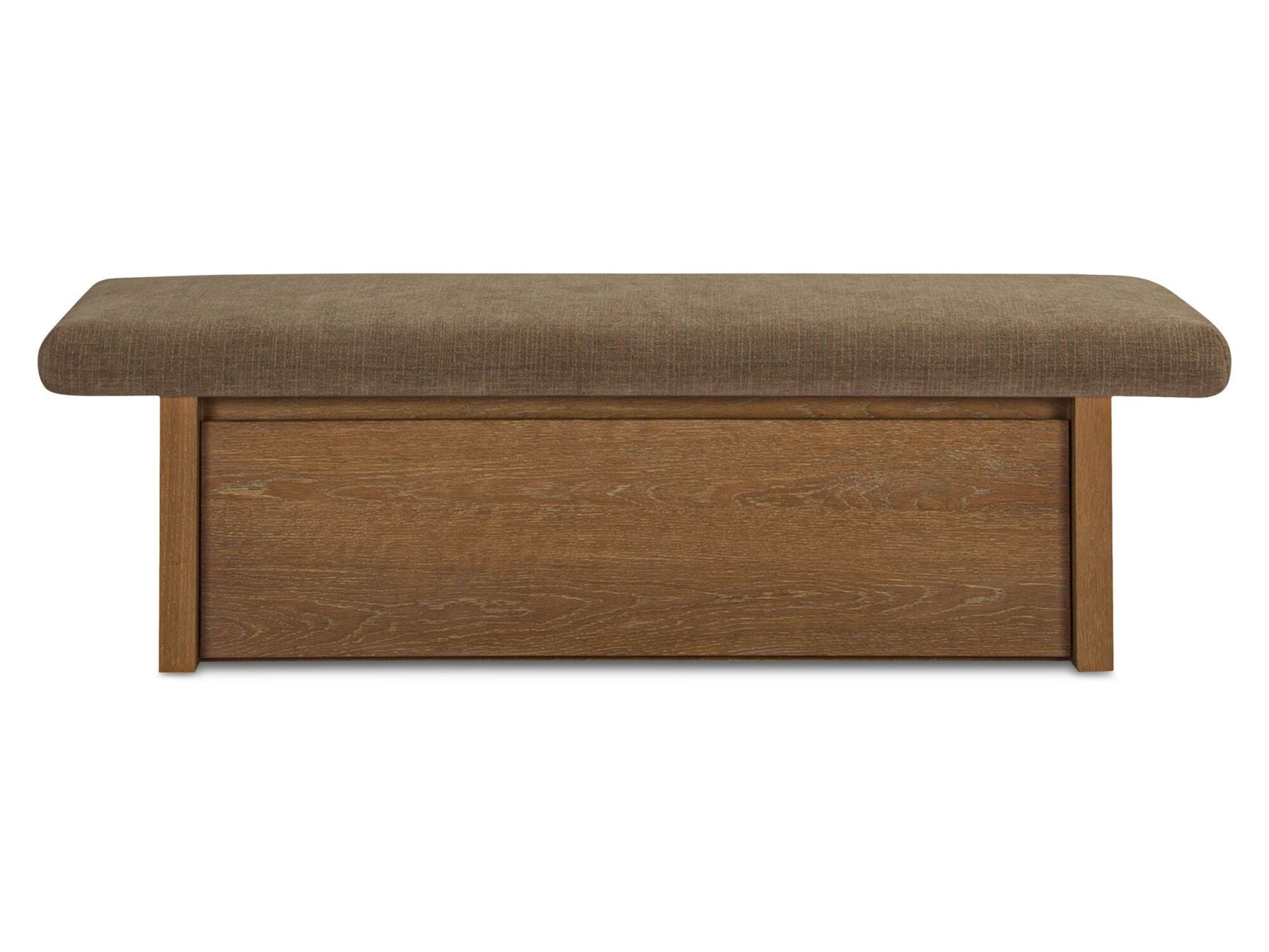Gemma Taupe Storage Bench - Ornate Home