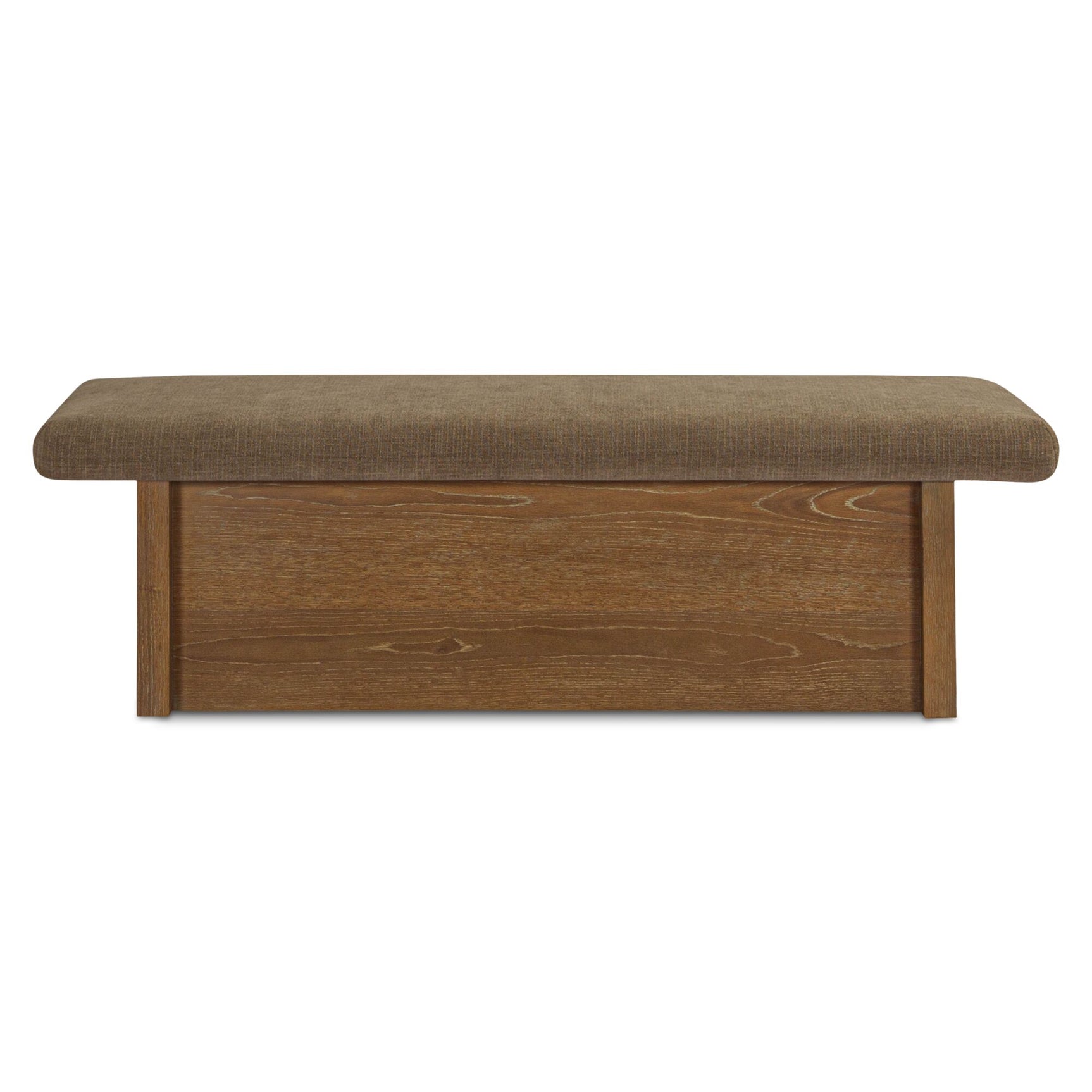 Gemma Taupe Storage Bench - Ornate Home