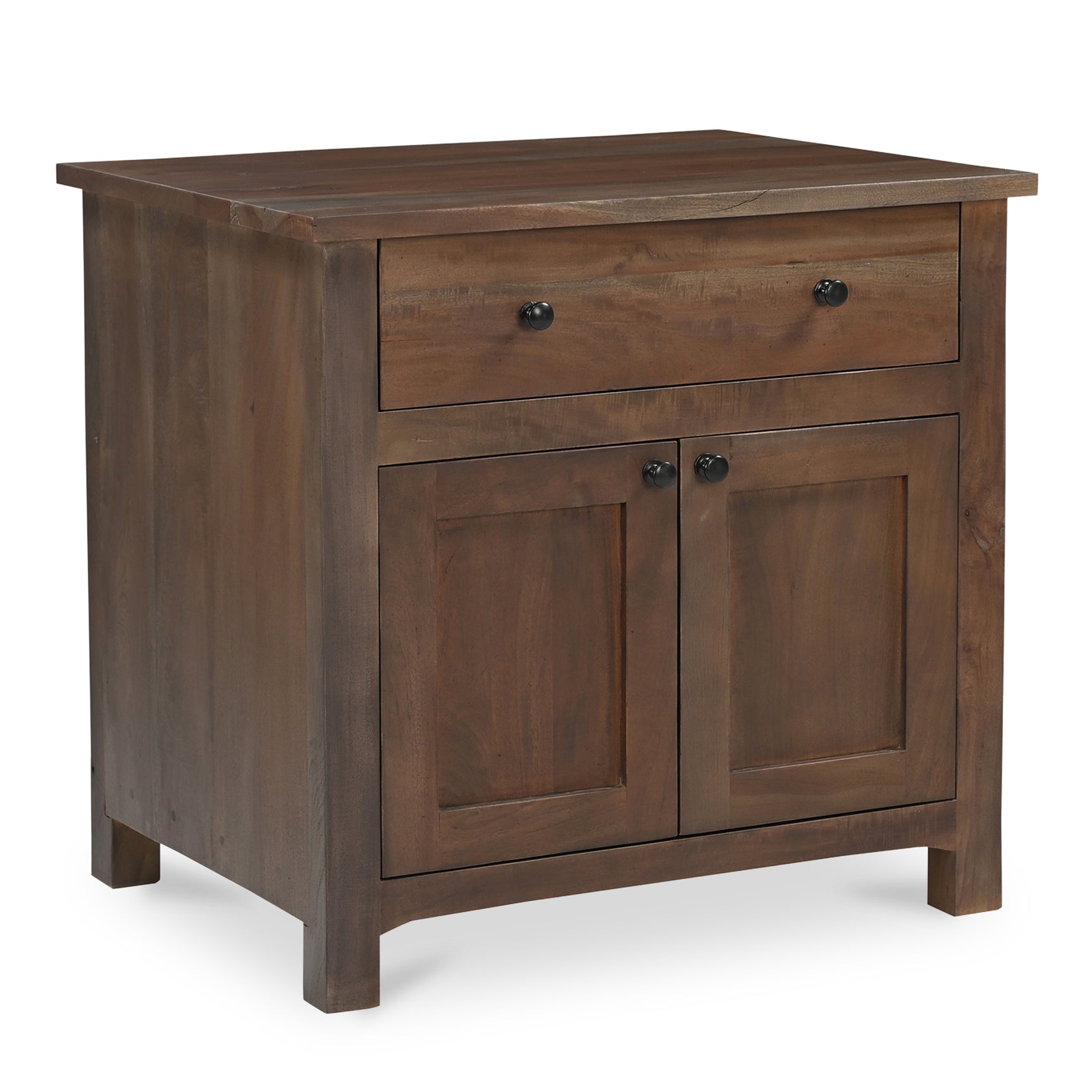 Gene Dark Brown Charging Nightstand - Ornate Home