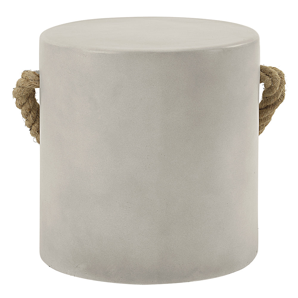 Gene Natural Gray Accent Table - Ornate Home