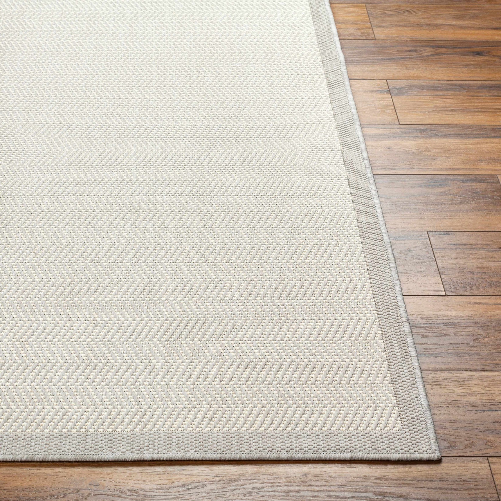 Genet Cream Outdoor Area Rug - Clearance - Ornate Home