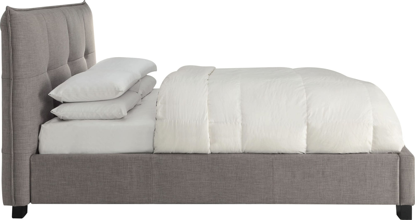 Geneva - Adona Dolphin Full Upholstered Footboard Storage Bed - Ornate Home