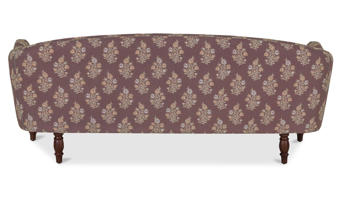 Geneva Dark Mauve Apartment Sofa - Ornate Home