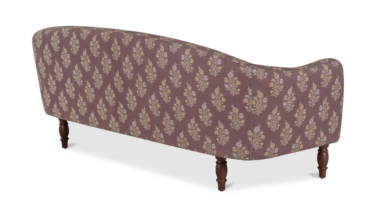 Geneva Dark Mauve Apartment Sofa - Ornate Home