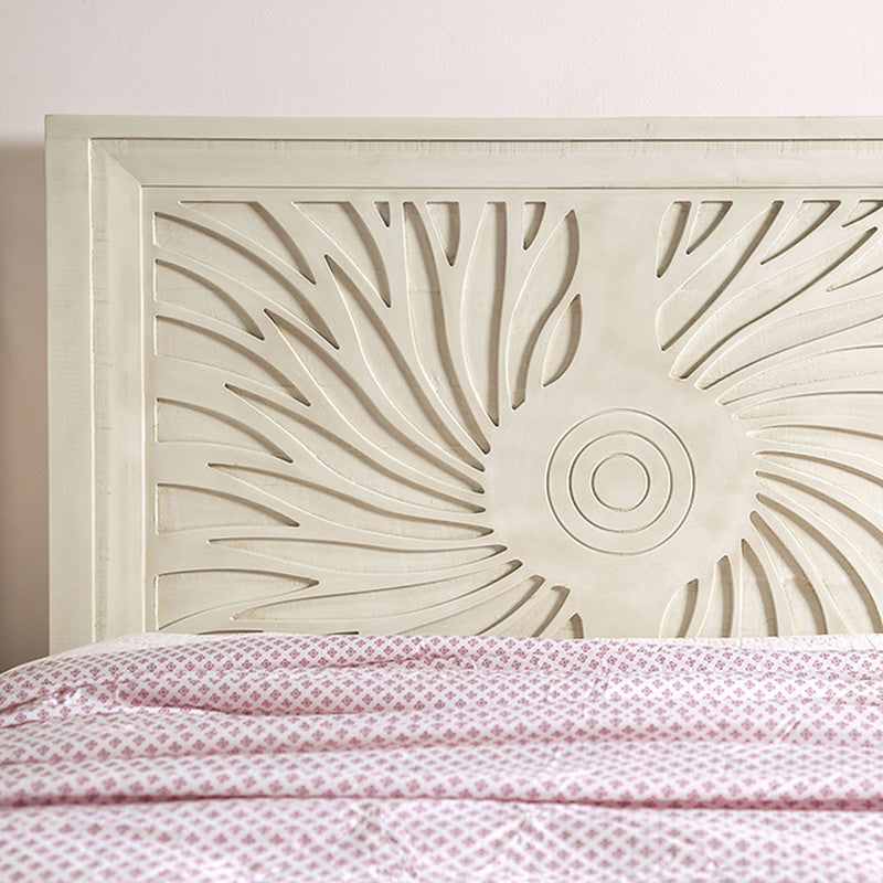 Geneva Ivory Full Bed - Ornate Home