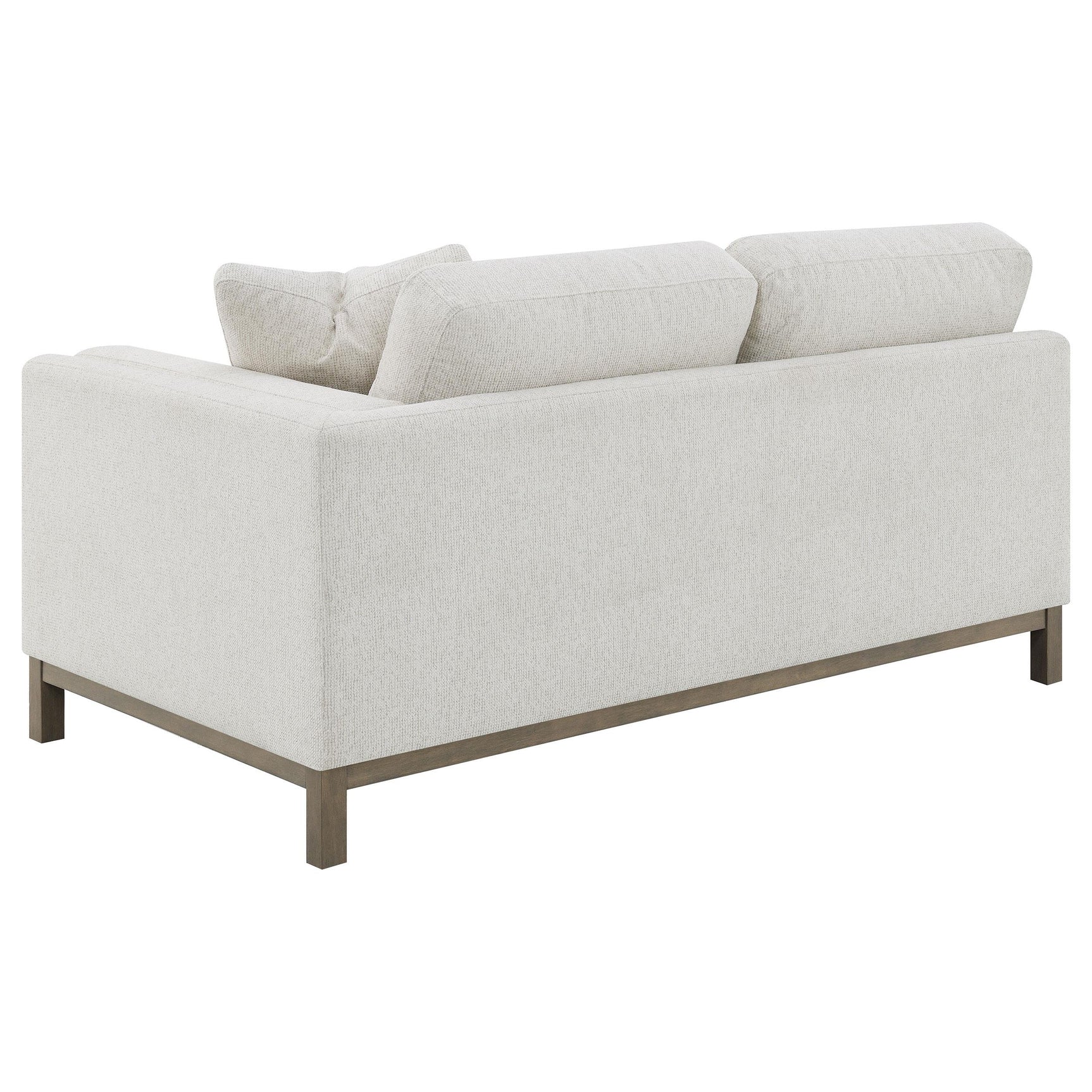Geneva Sand Boucle Upholstered Sectional Chaise Sofa - Ornate Home