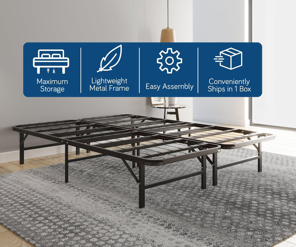 Geneva Space Base Twin XL Foundation - Ornate Home