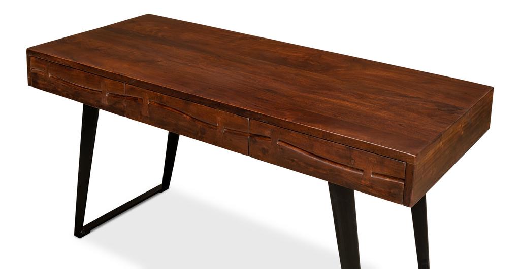 Genius Empire Brown Desk - Ornate Home