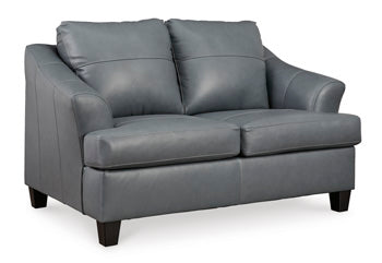 Genoa Leather Loveseat (Online Special Price) - Ornate Home