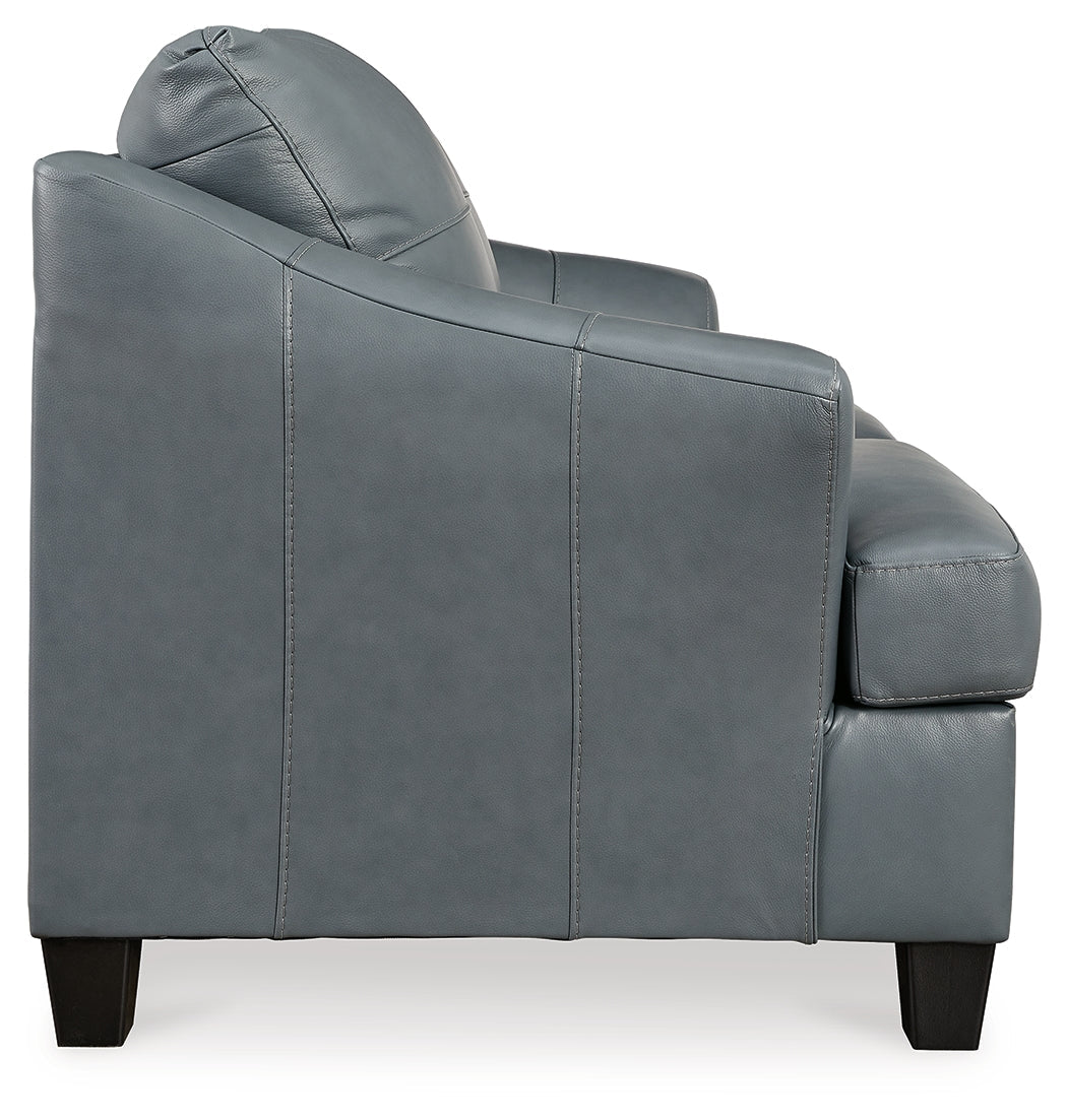 Genoa Leather Loveseat (Online Special Price) - Ornate Home