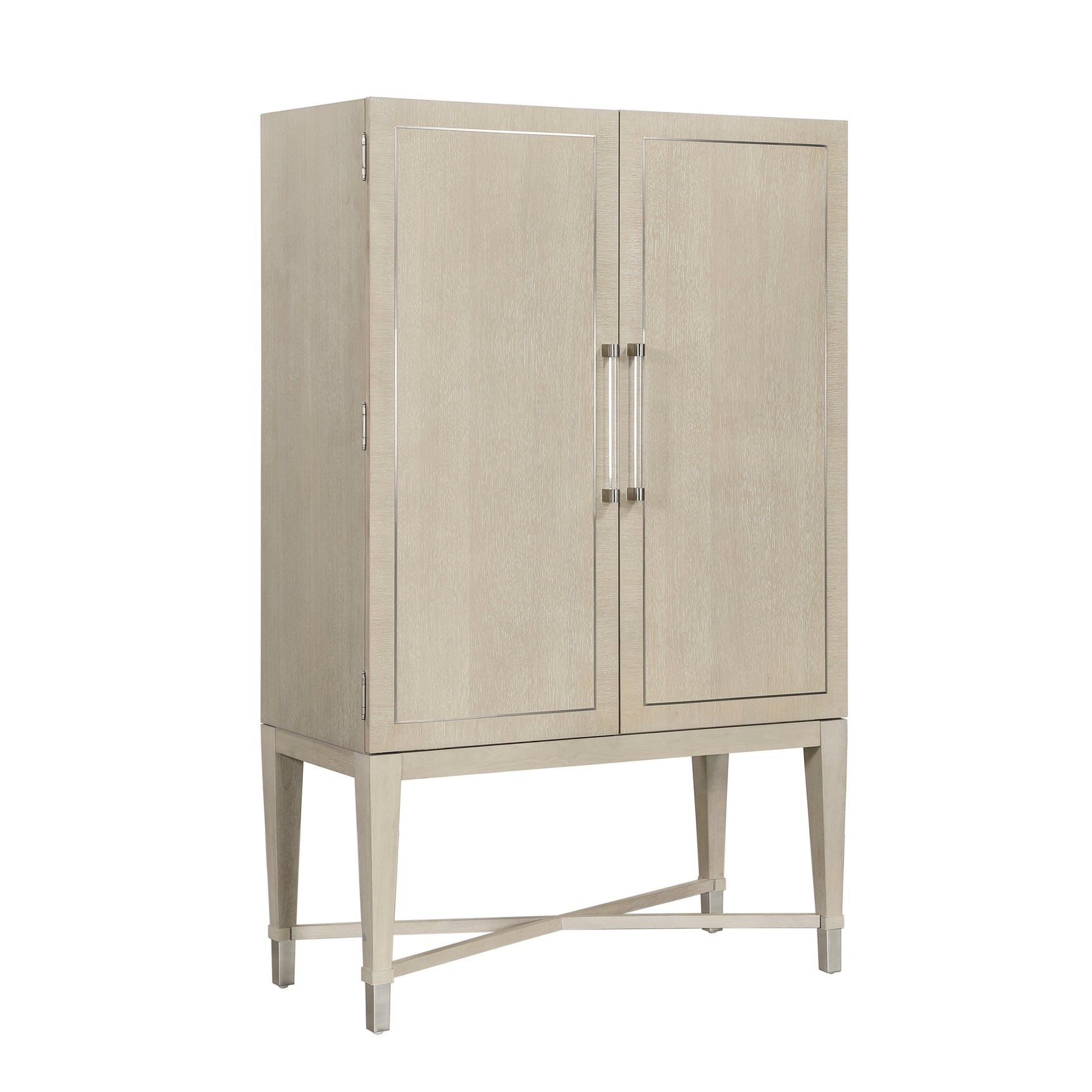Genoa Light Oak Bar Cabinet - Ornate Home