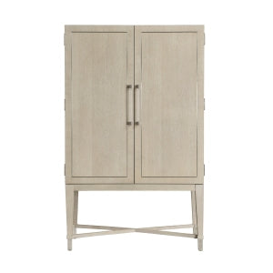 Genoa Light Oak Bar Cabinet - Ornate Home