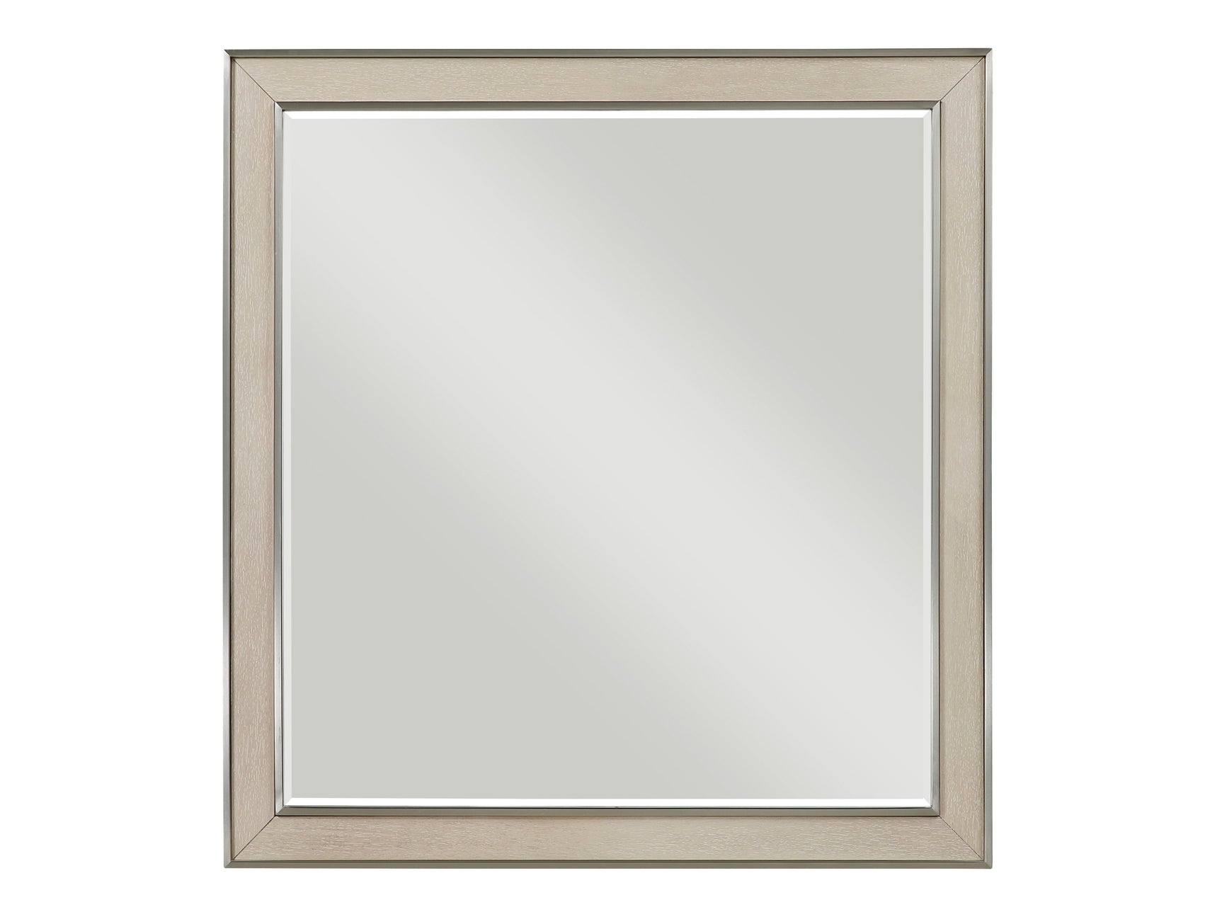 Genoa Light Oak Mirror - Ornate Home