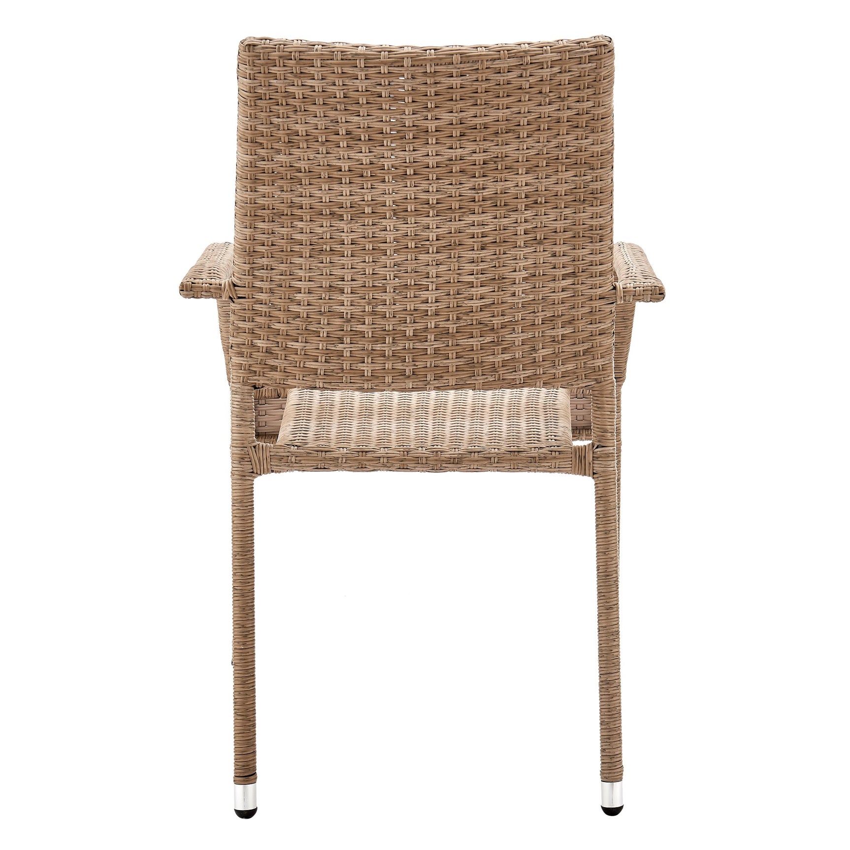 Genoa Patio Dining Armchair in Nature Tan Weave - Ornate Home