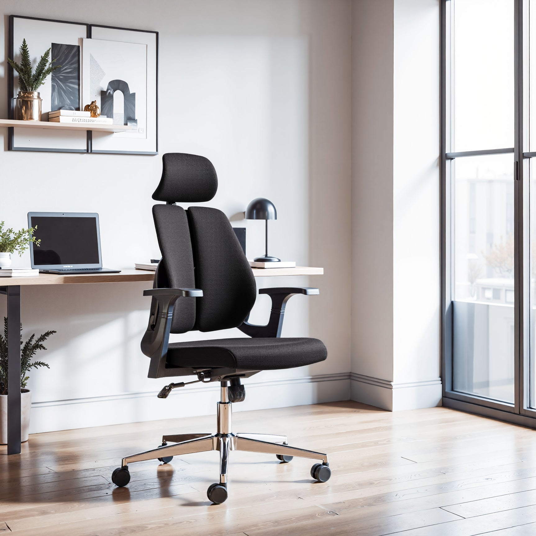 Genric Black Office Chair - Ornate Home