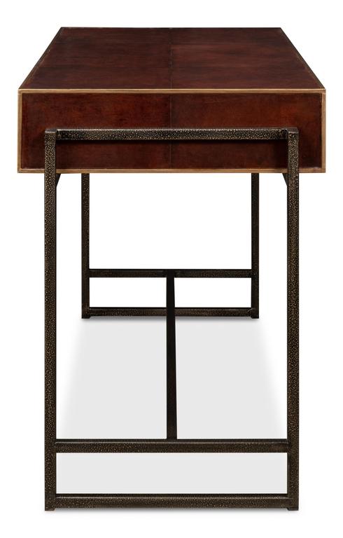 Gentleman’s Office Brown Desk - Ornate Home