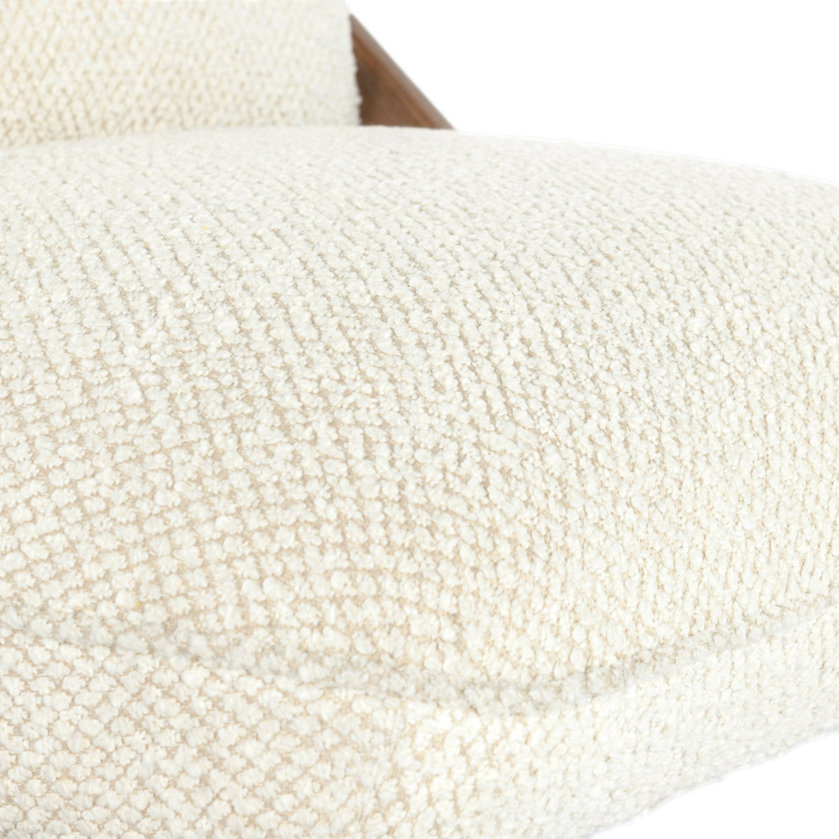 Georgia Light Beige/Natural Accent Chair - Ornate Home