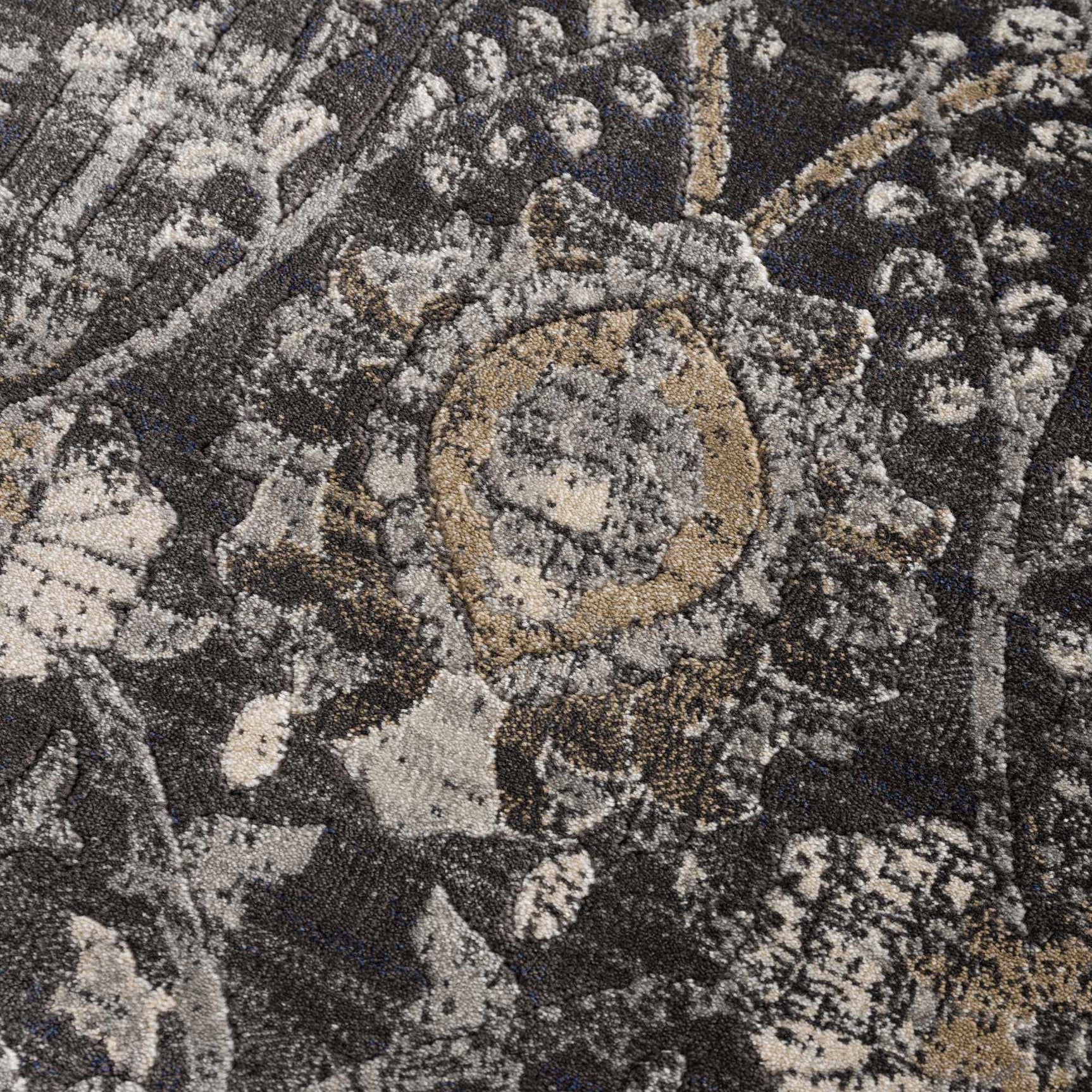 Georgiana Black Area Rug - Ornate Home