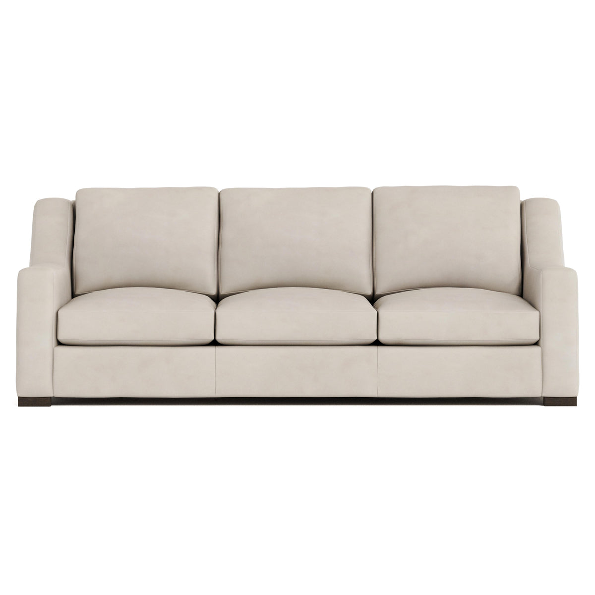 Germain Mocha Sofa Without Pillows - Ornate Home
