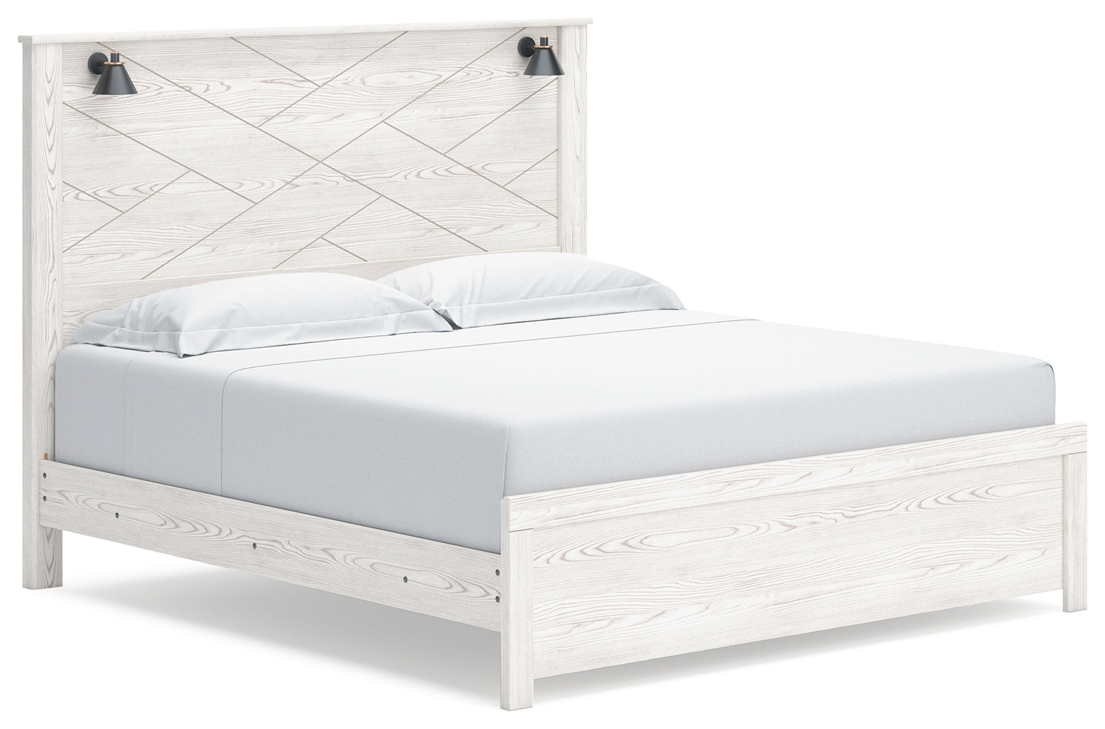 Gerridan King Panel Bedroom Set with Dresser and Mirror (Online Special Price) - Ornate Home