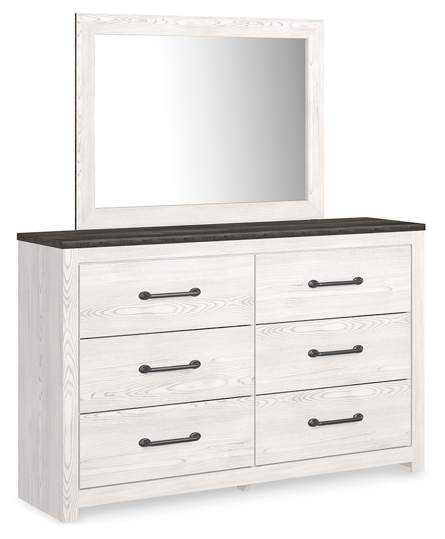 Gerridan King Panel Bedroom Set with Dresser and Mirror (Online Special Price) - Ornate Home