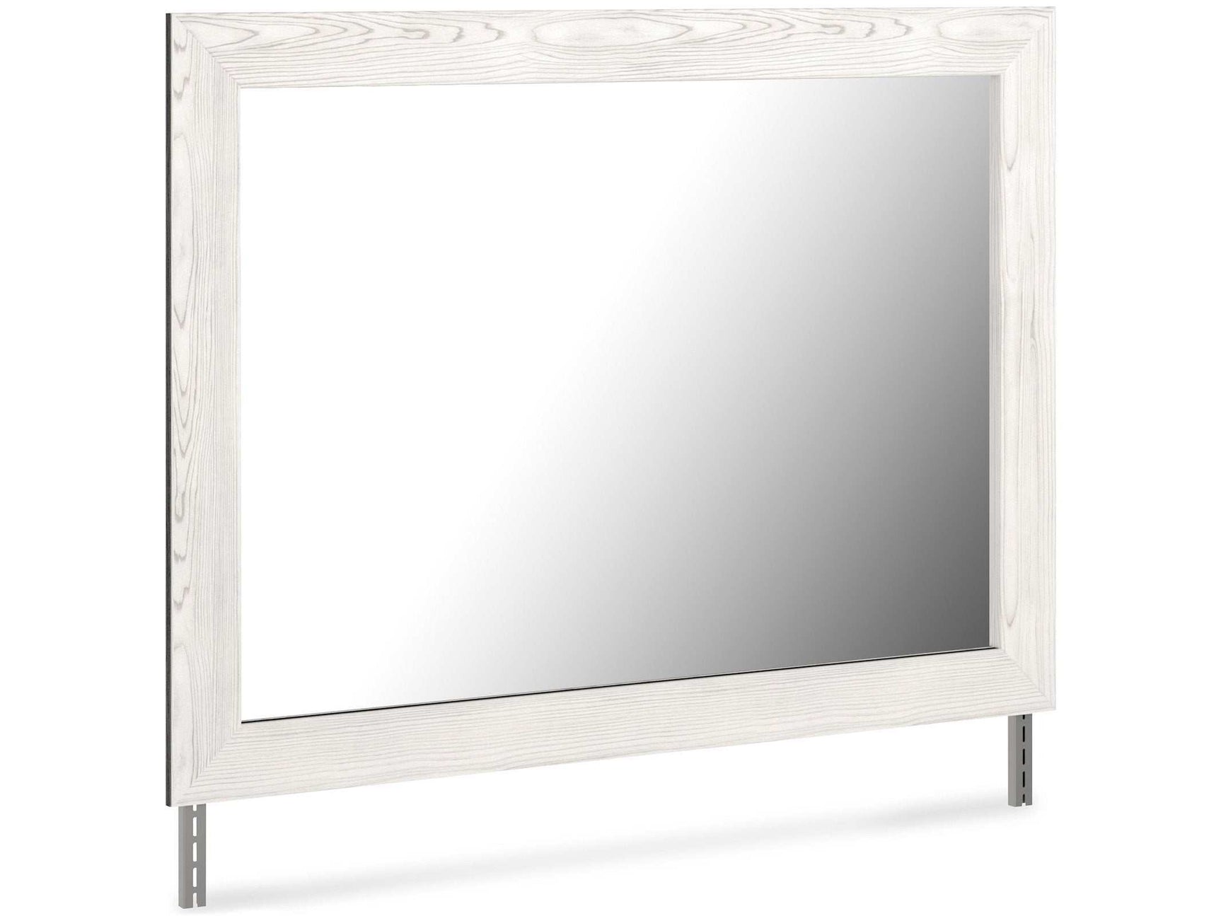 Gerridan White & Gray Mirror (Online Special Price) - Ornate Home