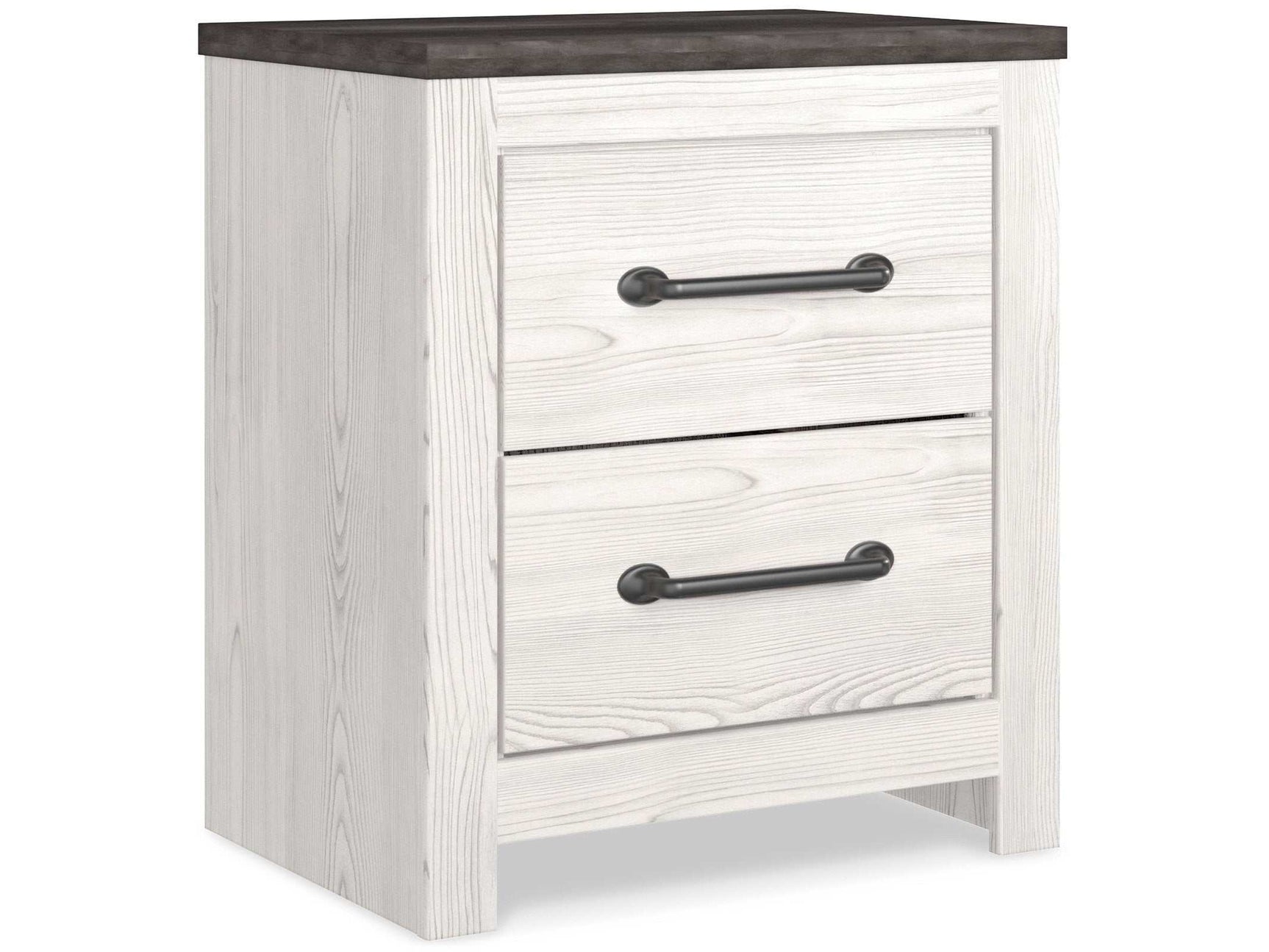 Gerridan White & Gray Nightstand (Online Special Price) - Ornate Home