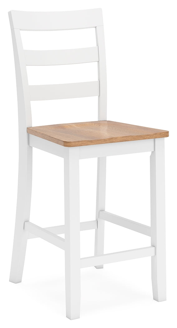 Gesthaven Counter Height Dining Table and 4 Barstools (Online Special Price) - Ornate Home