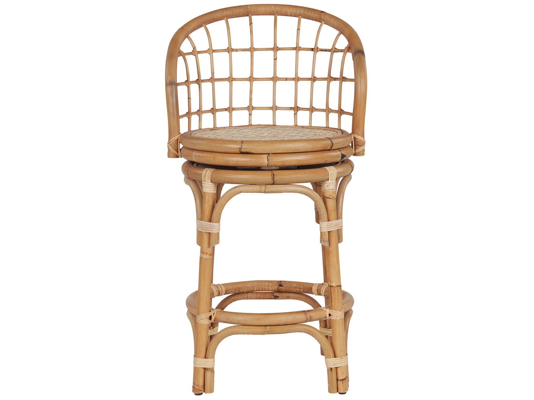 Getaway Natural Rattan Rattan Counter Stool - Ornate Home