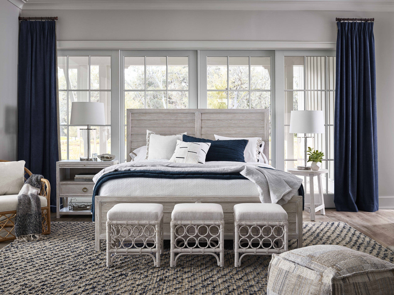 Getaway Sea Oat Drawer Nightstand - Ornate Home