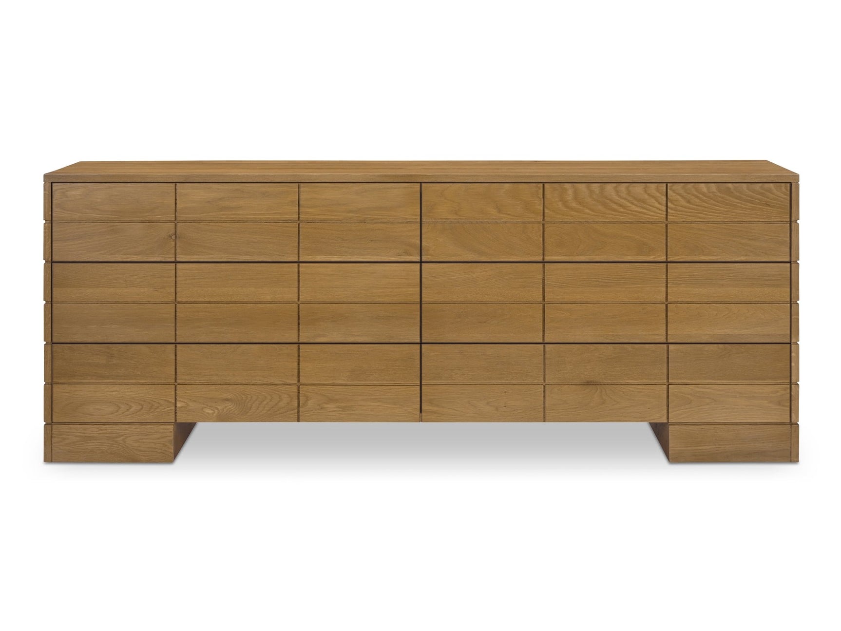 Gia Brown 6 Drawer Dresser - Ornate Home