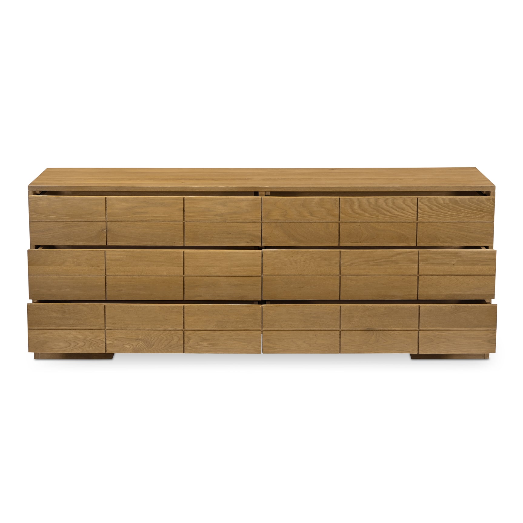 Gia Brown 6 Drawer Dresser - Ornate Home