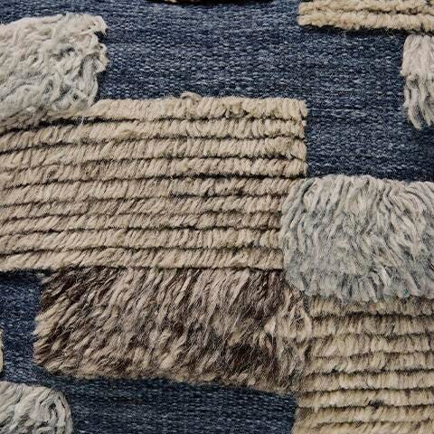Gibbend Blue/Gray/White Pillow - Ornate Home