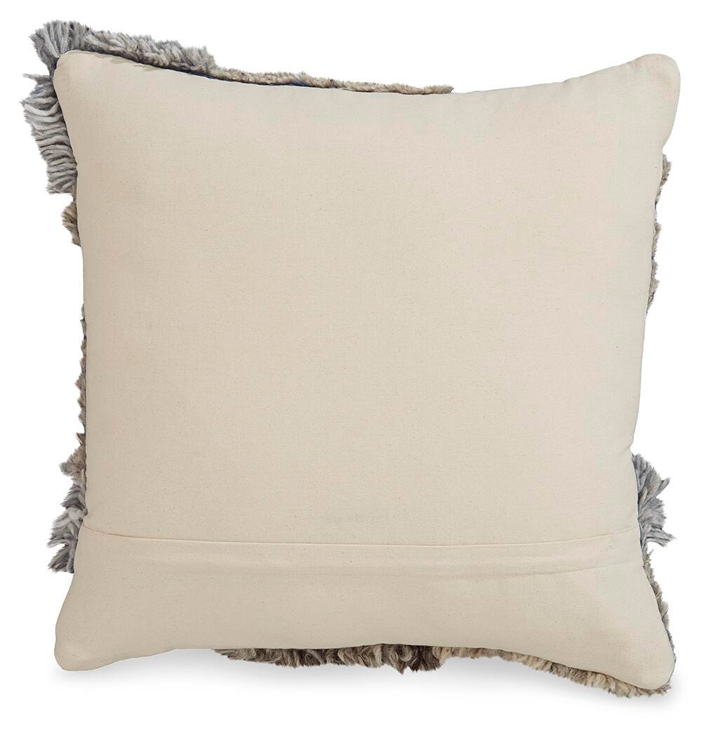 Gibbend Blue/Gray/White Pillow - Ornate Home