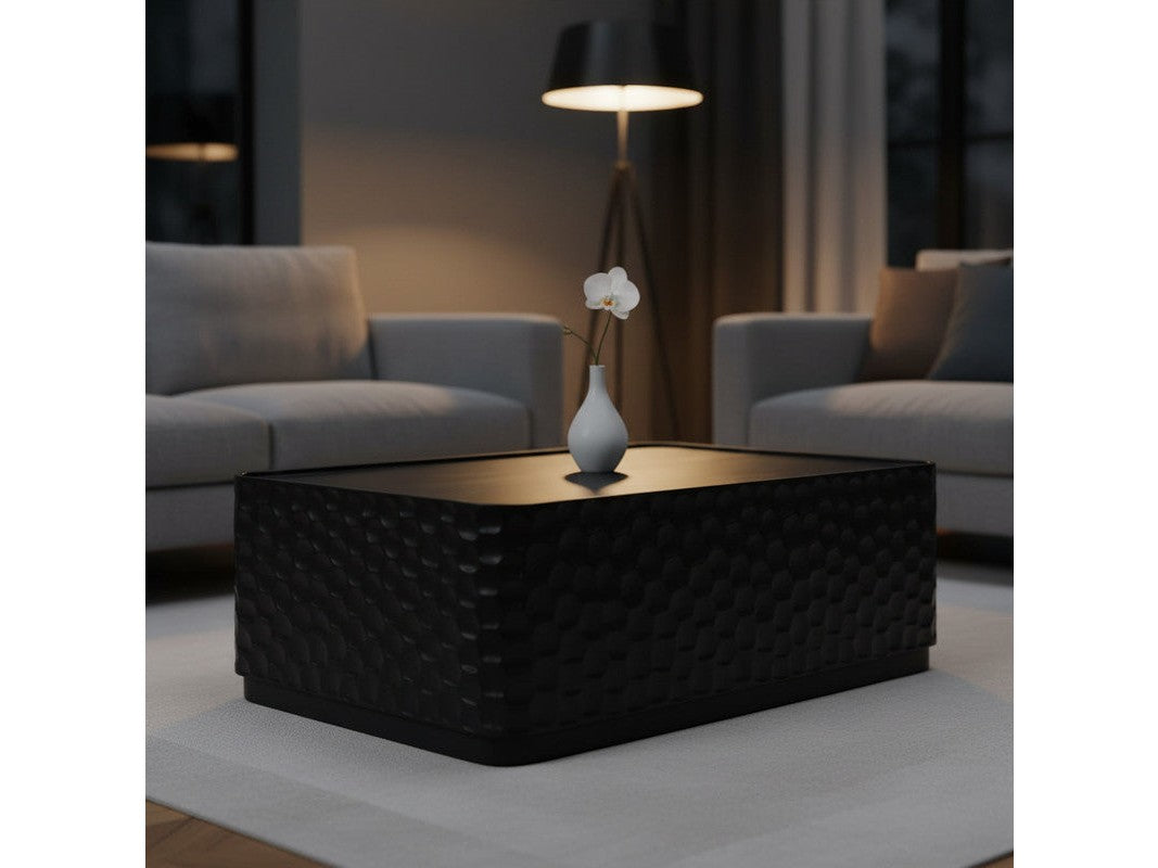 Gibson Black Cocktail Table - Ornate Home