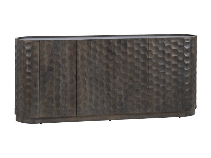 Gibson Gray Four-Door Sideboard - Ornate Home