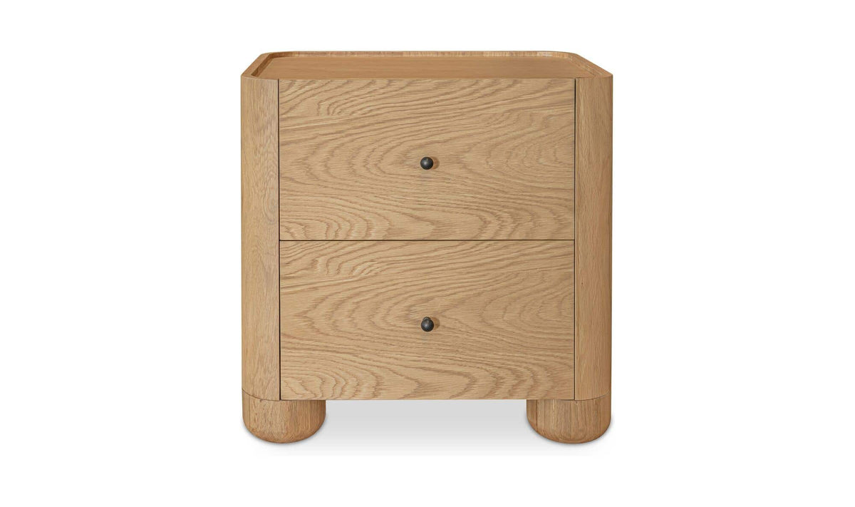 Gibson Natural Nightstand - Ornate Home