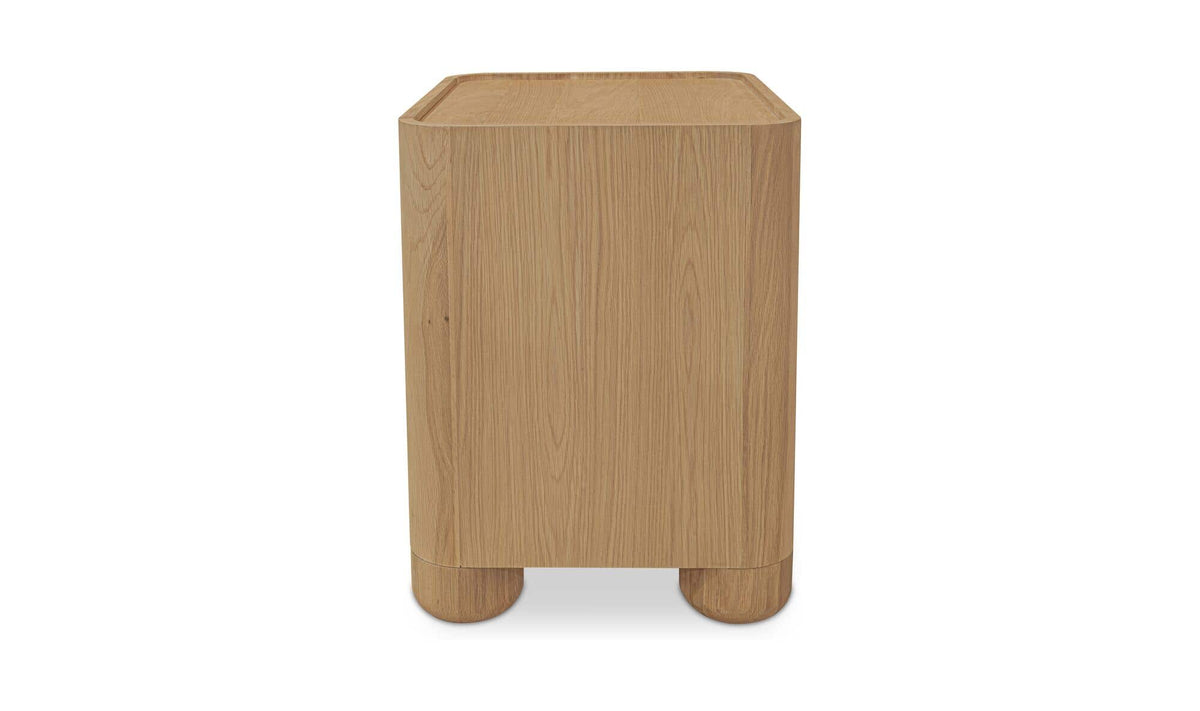 Gibson Natural Nightstand - Ornate Home