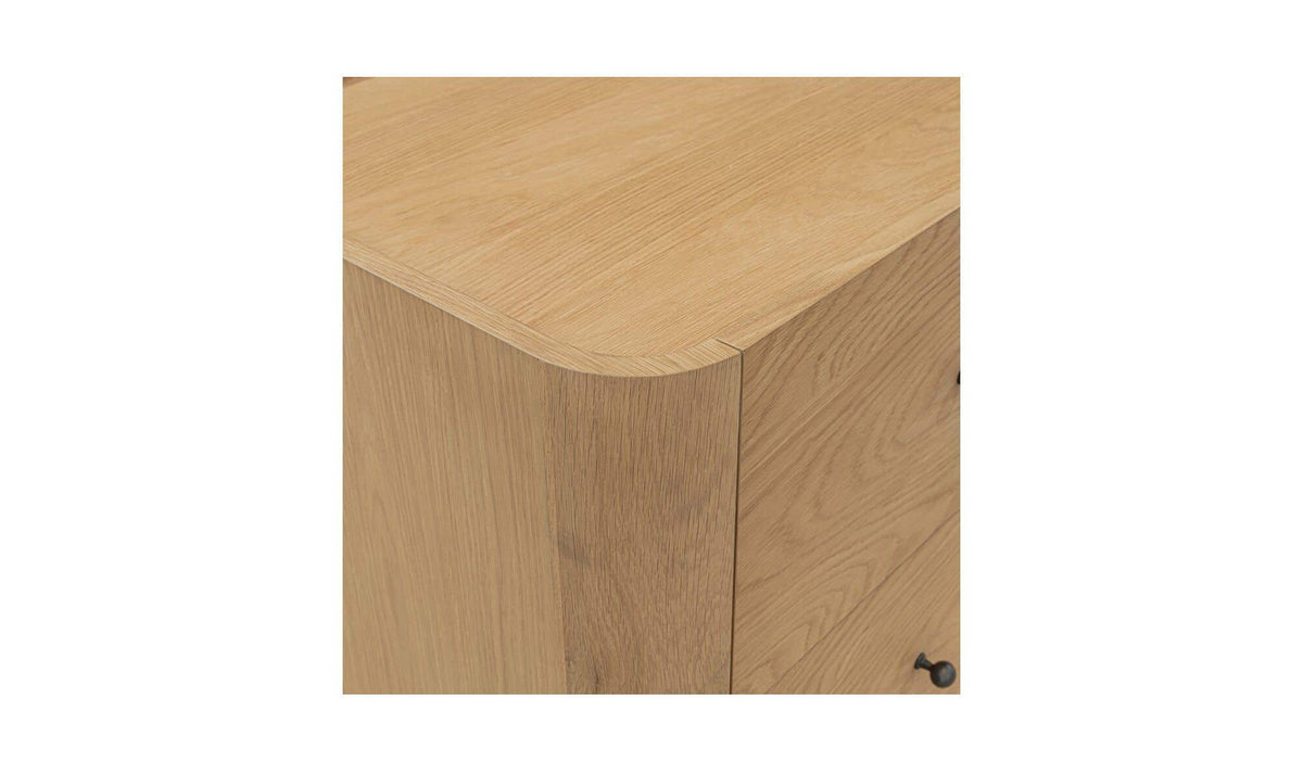 Gibson Natural Nightstand - Ornate Home