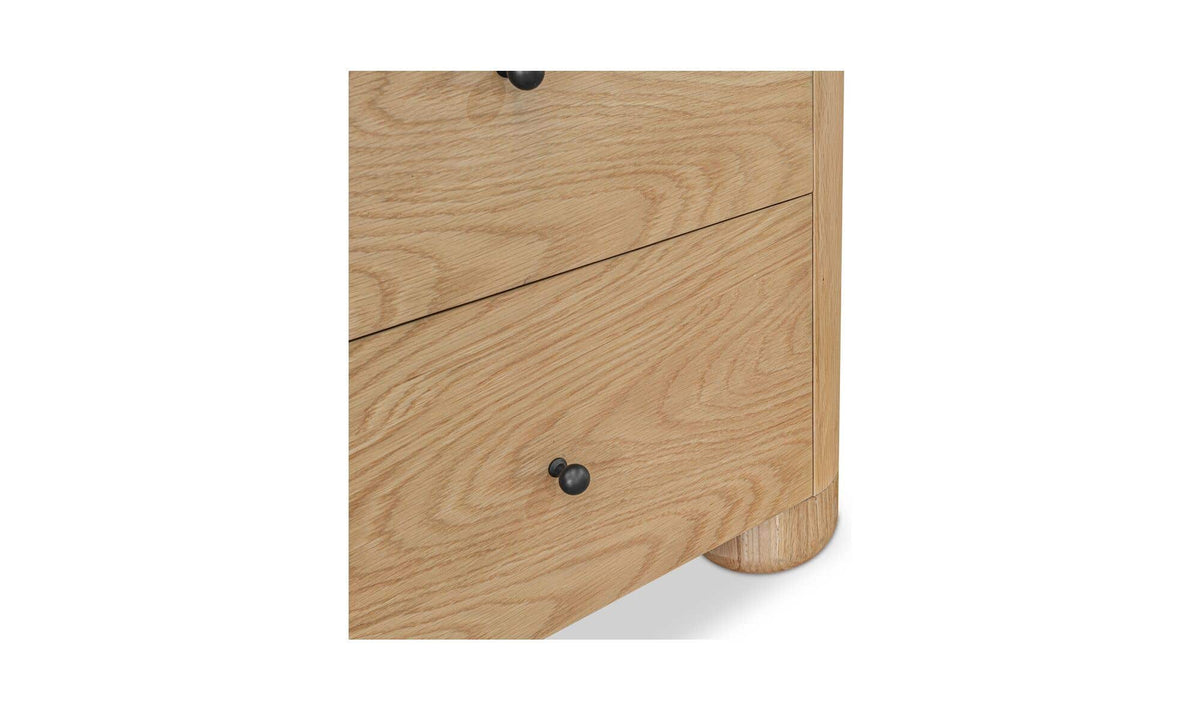 Gibson Natural Nightstand - Ornate Home