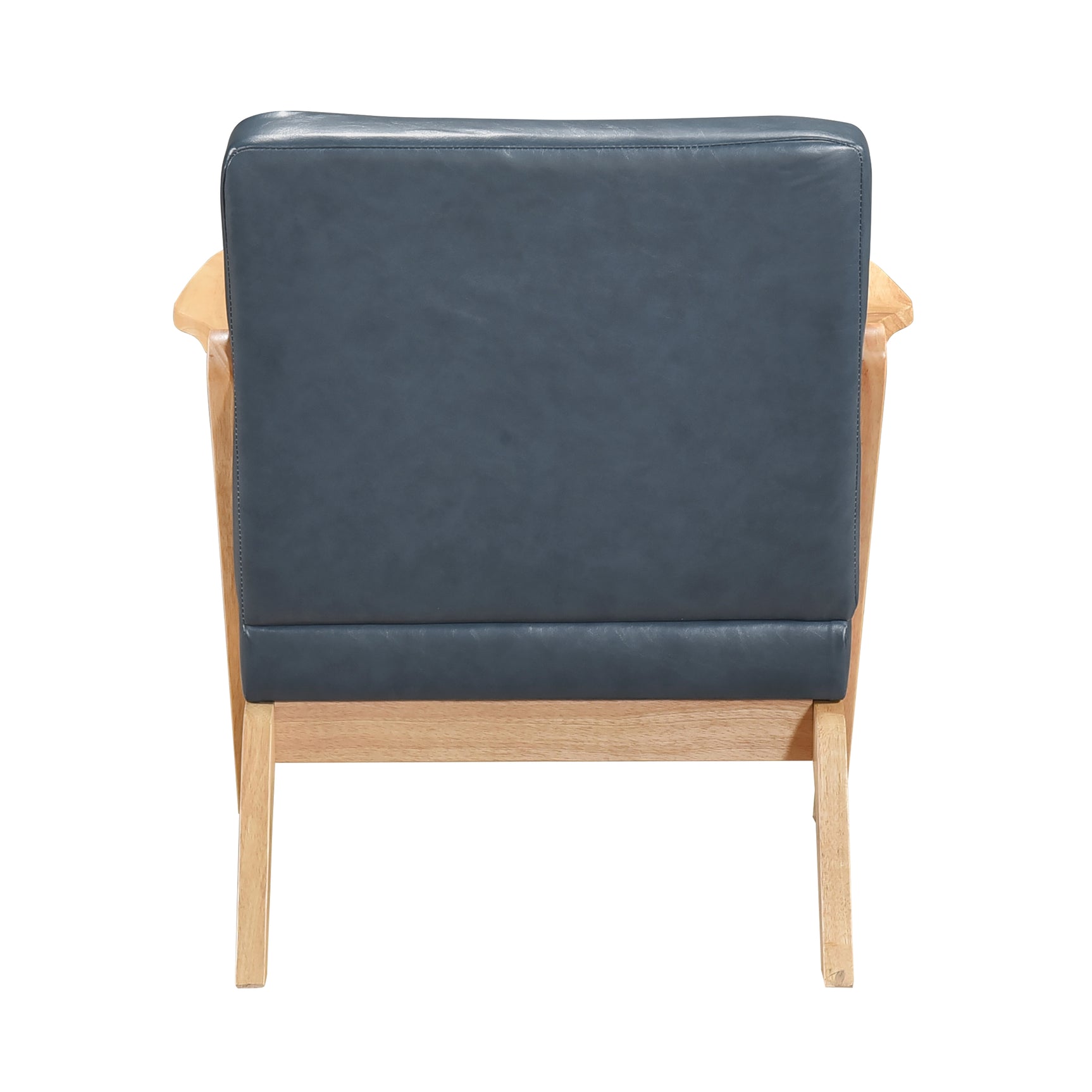 Gideon Blue Light wood Accent Chair - Ornate Home