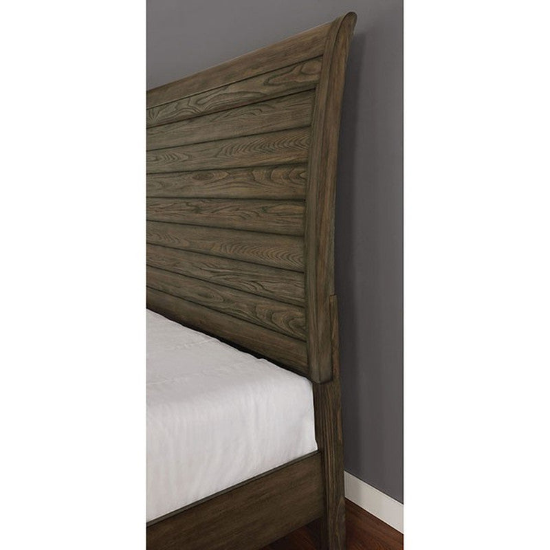 Gilbert Light Walnut Queen Bed - Ornate Home