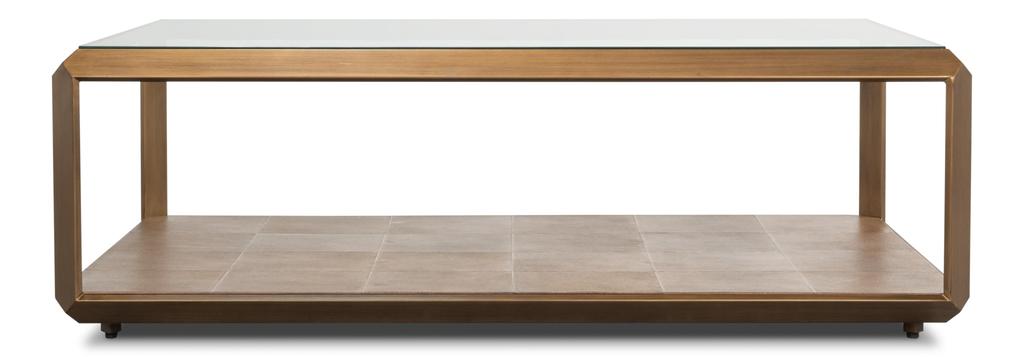 Gilbert Tan Cocktail Table - Ornate Home