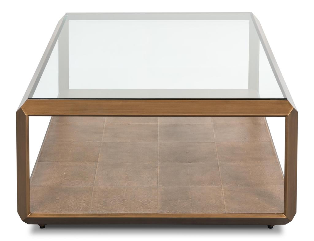 Gilbert Tan Cocktail Table - Ornate Home