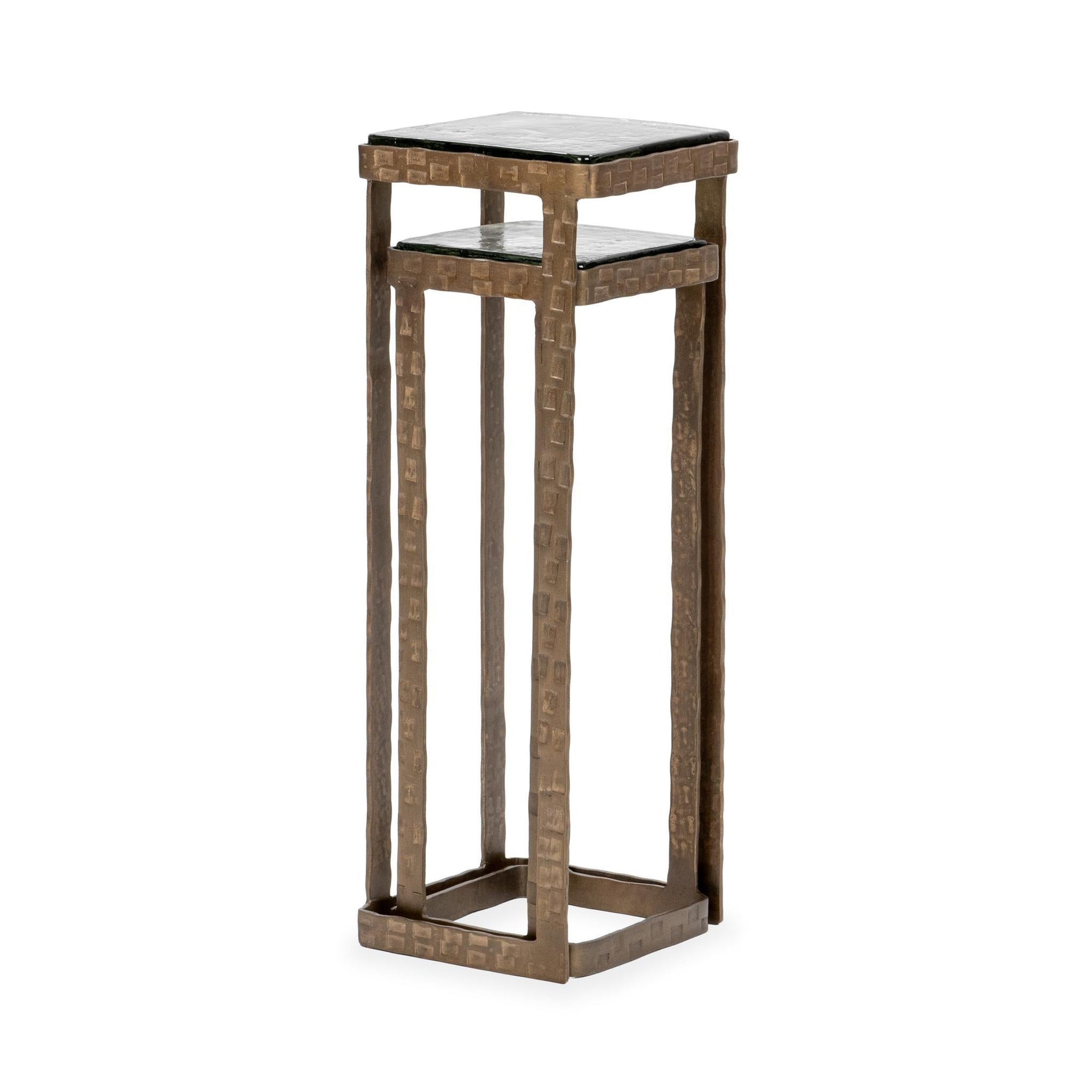 Gillian Brass Nesting Accent Tables (Set of 2) - Ornate Home