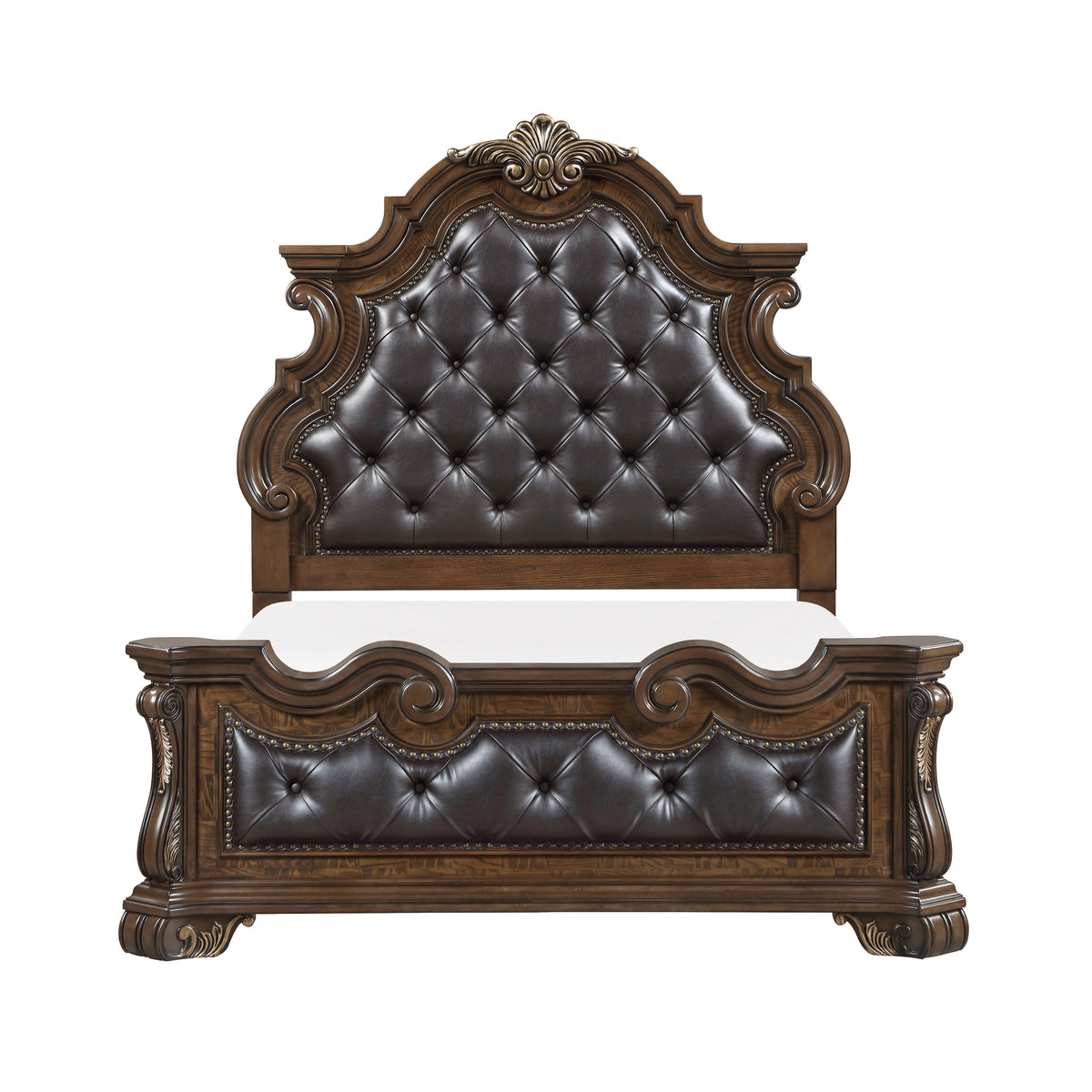 Gilmartin Brown 5pc Bedroom Set - Ornate Home
