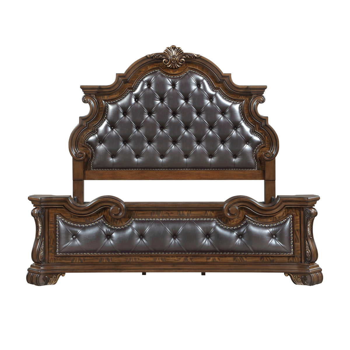 Gilmartin Brown California King Bed - Ornate Home