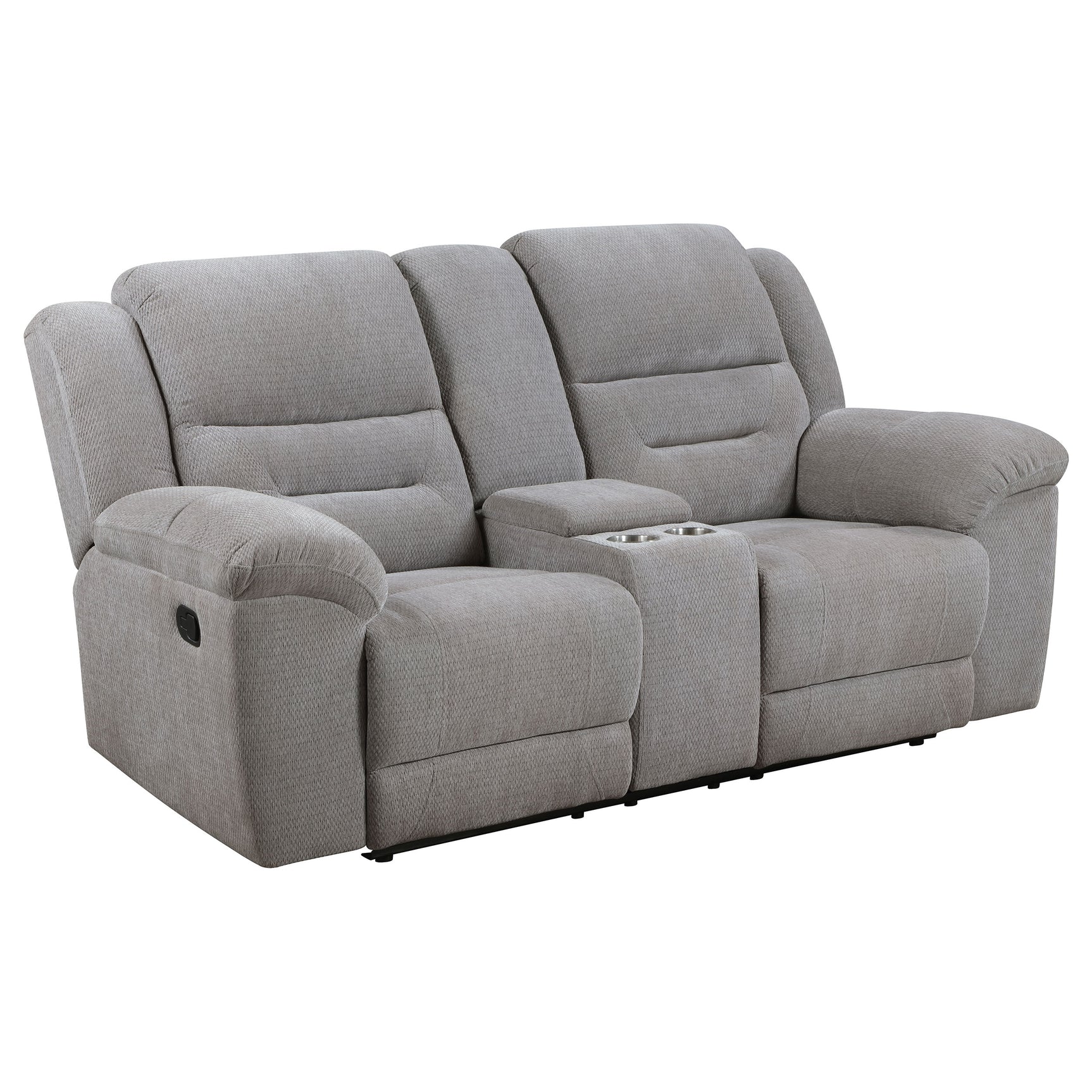 Gilson Grey Reclining Loveseat - Ornate Home